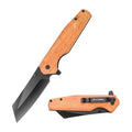 Flissa Folding Utility Knife 4.75 Reverse Tanto Folding Pocket Knife
