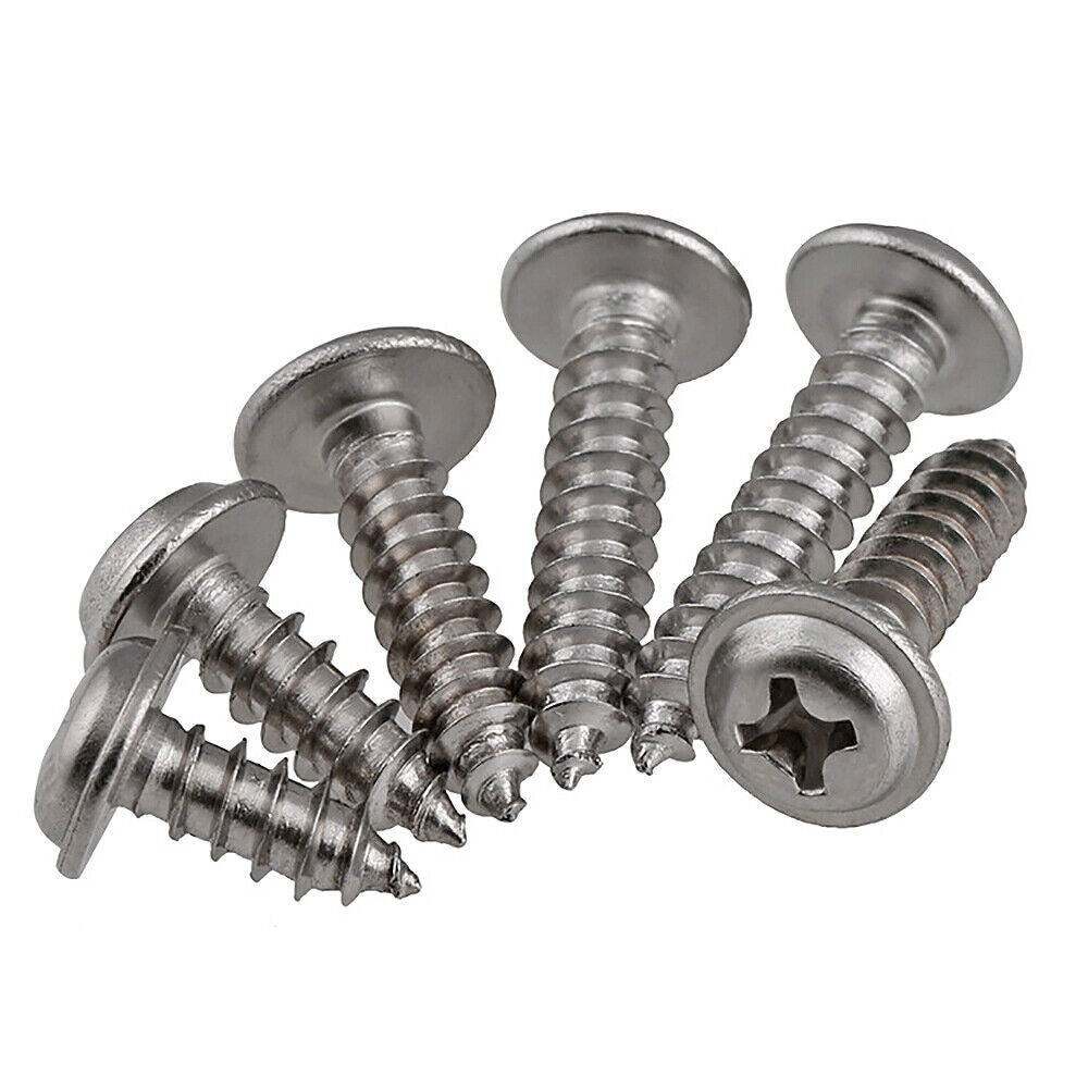 Flanged Self Tapping Screw A2 Stainless Steel