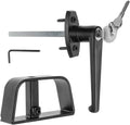 5-1/2" Shed Door Lock T-Handle Lock Kit with 2 Keys, Shed Door T