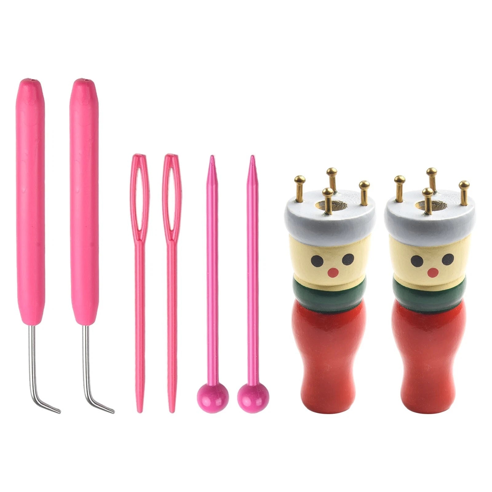 Bring Back The Nostalgic Charm Of Knitting With This Wooden Spool Doll