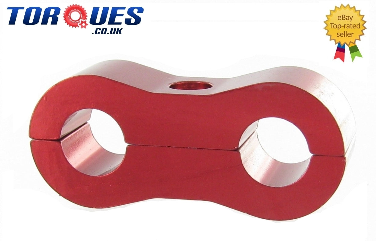 AN -4 (AN4) 9.5mm Red Billet Hose Separator