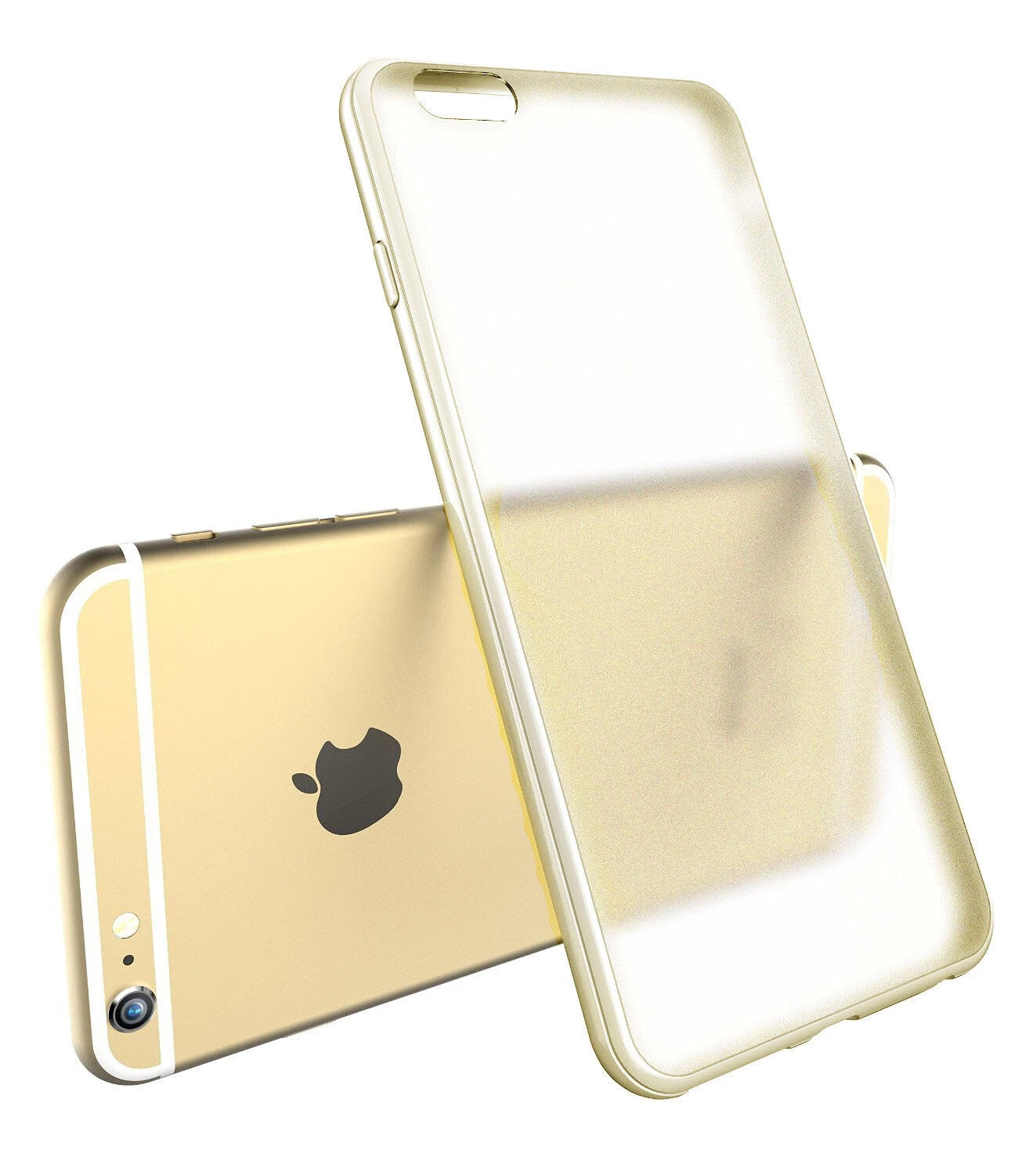 Iphone 6s 6 Case Bumper Case Cover Protective Crystal Clear Hard White