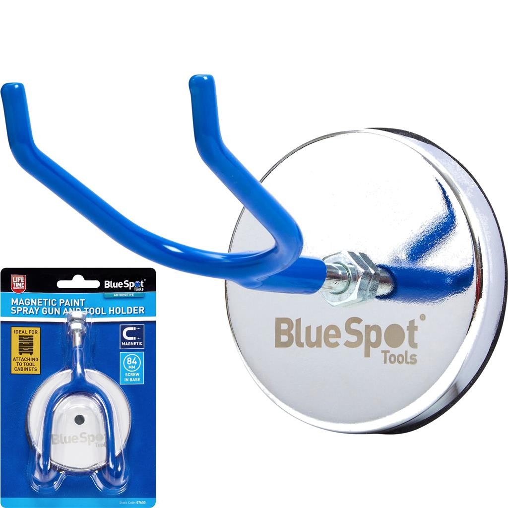 Bluespot Magnetic Mounting Spray Gun Holder - Double Prong by Bluespot