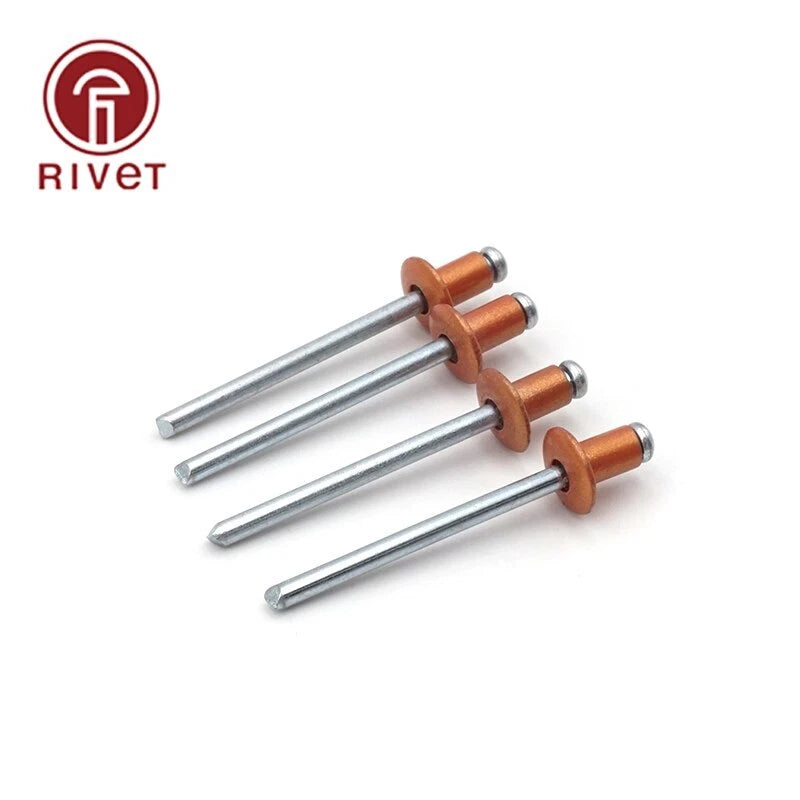 5x15/16/18/20/<wbr/>21/22/23/24/25 6x10 4.8x10x16mm Golden Open Blind Rivet Dome Head