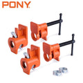 PONY 2-Pack Pipe Clamp 1/2 Inch 52 Wood Gluing Pipe Clamp Fixture for