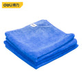 Deli 40cm×40cm Fiber Towel Blue