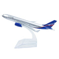 16cm A380 Russian Airlines Simulation Aircraft Plane Model Collection