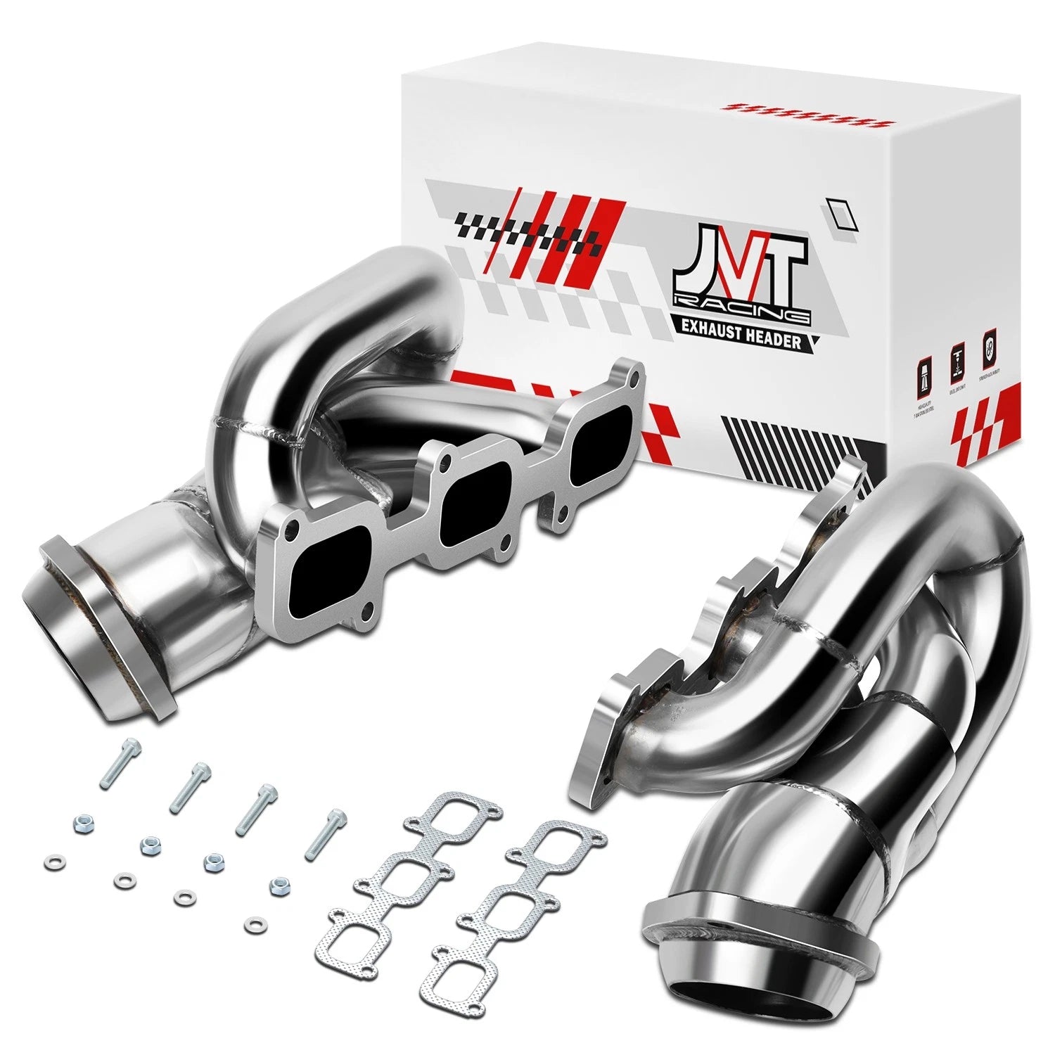Fit 11-17 Ford Mustang V6 Semi-polished Shorty | Built Supply Co