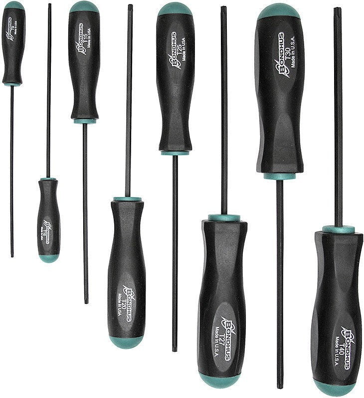 Bondhus 8pc Torx Screwdriver Set