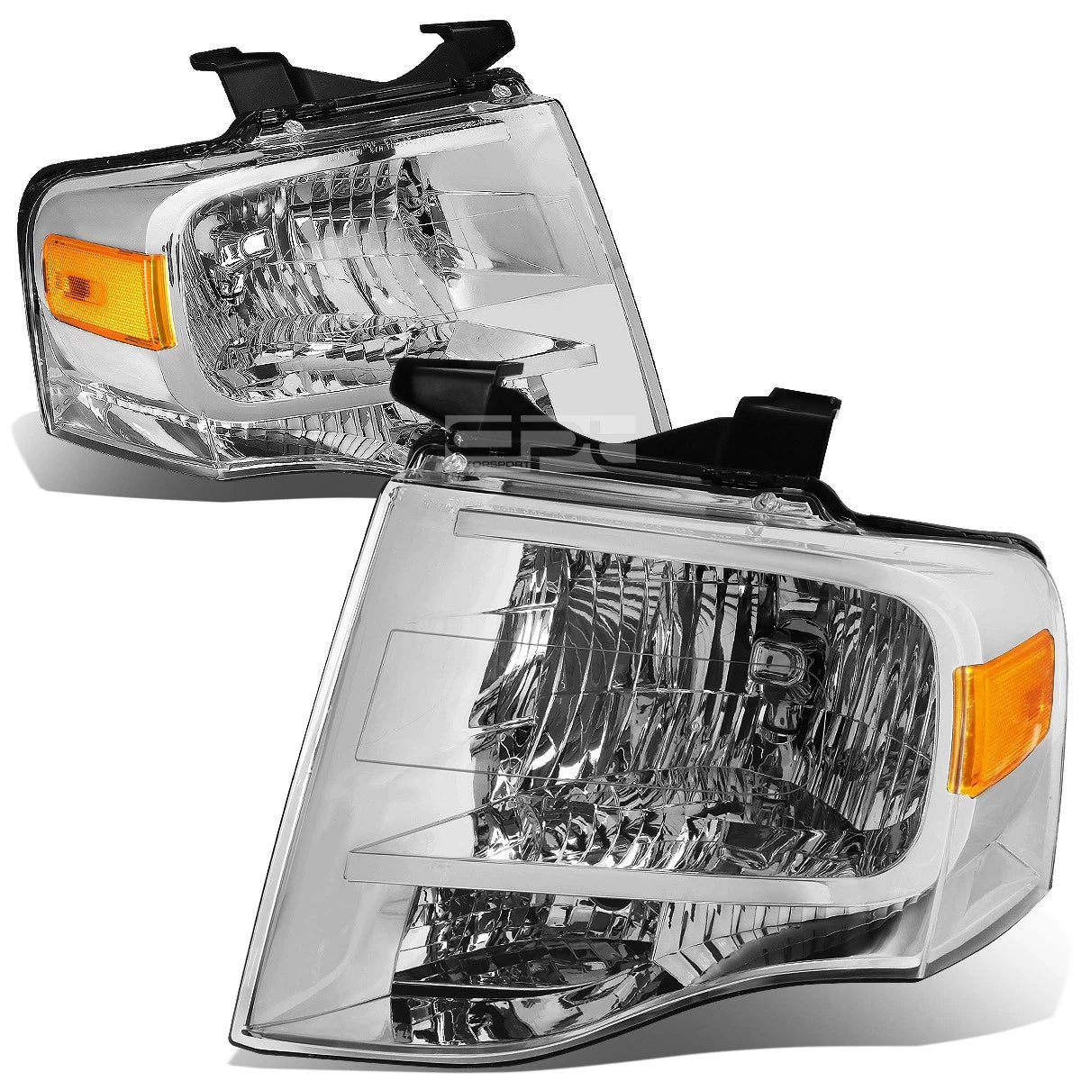 Fit 2007-2014 Ford Expedition Pair Chrome Housing | Built Supply Co