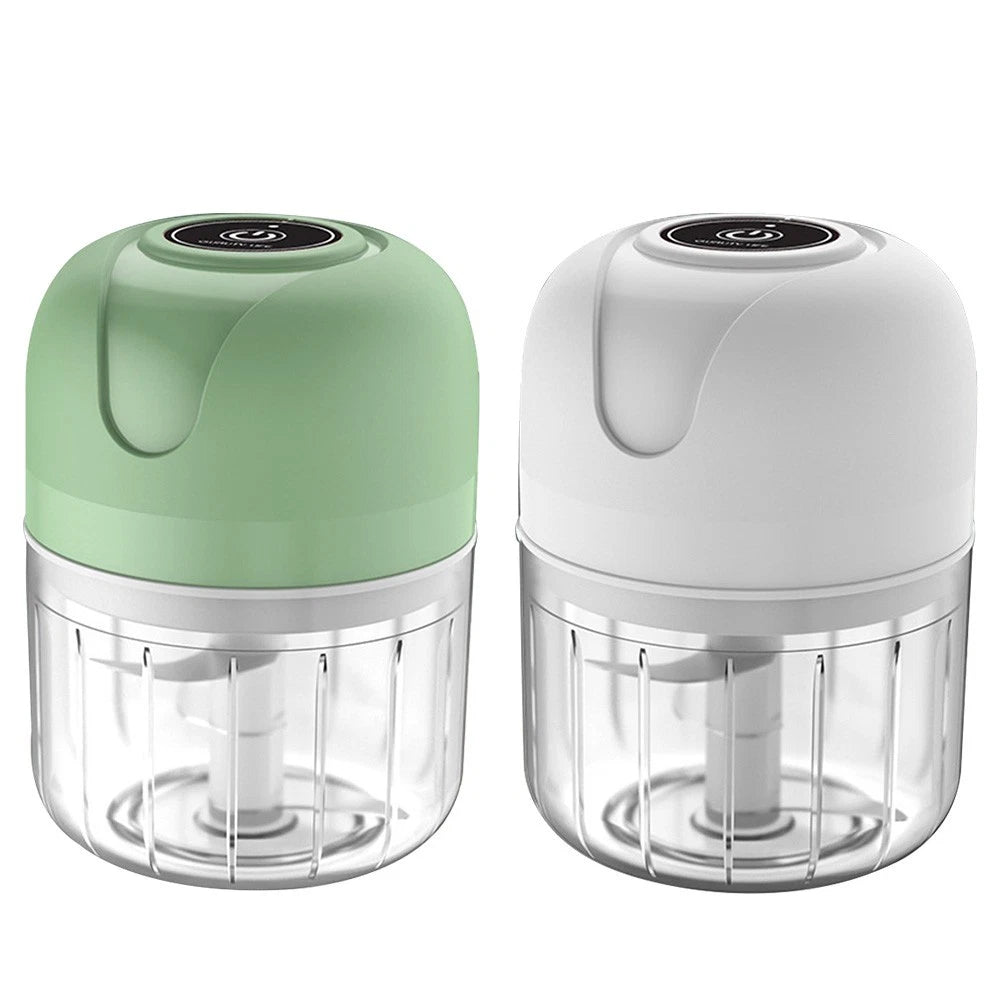 Quick And Easy Garlic Chopping 250ml Electric Crusher Kitchenware