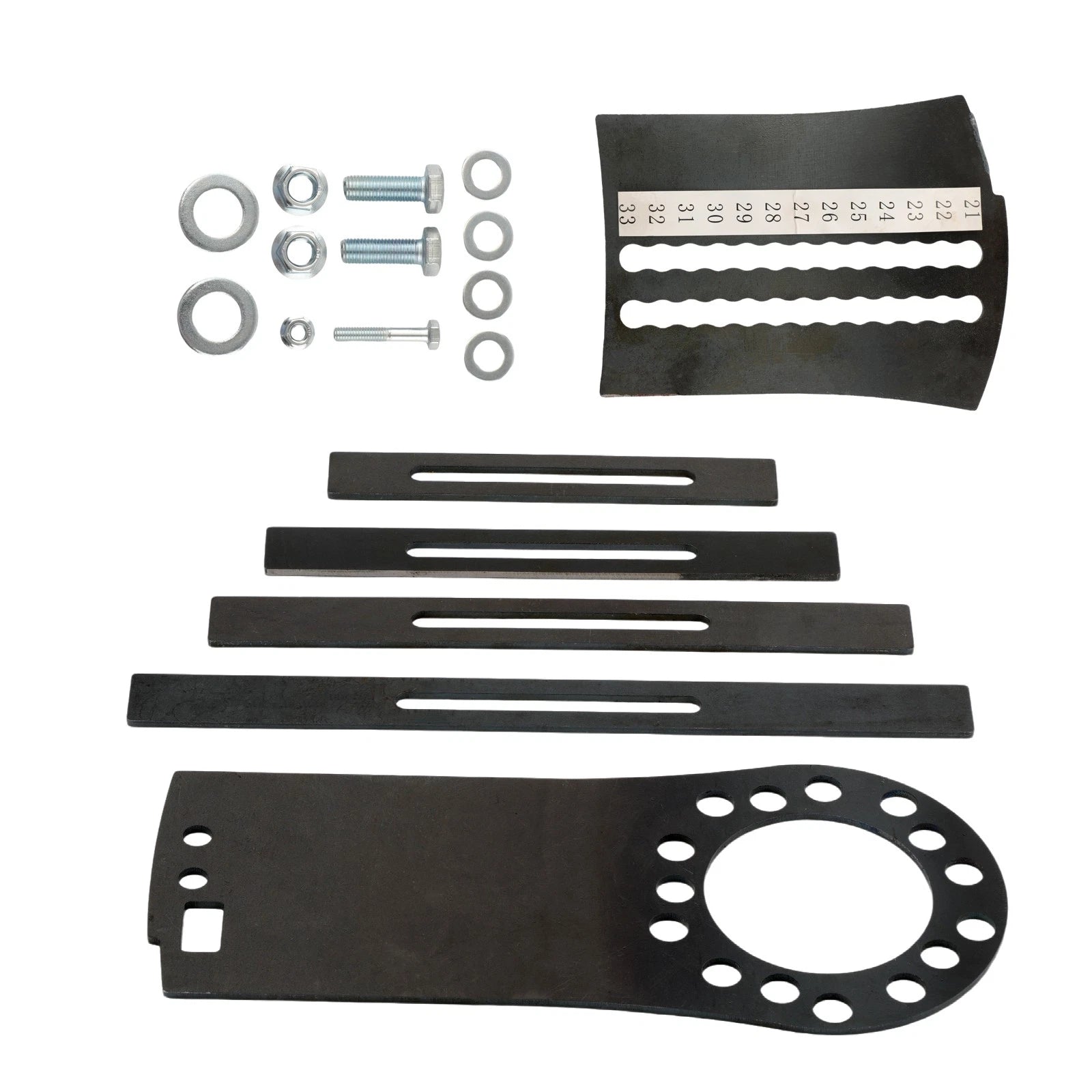 Wheel Tire Combination Measuring Fitment Tool Kit Gauge for 21-33 in 5x4.5