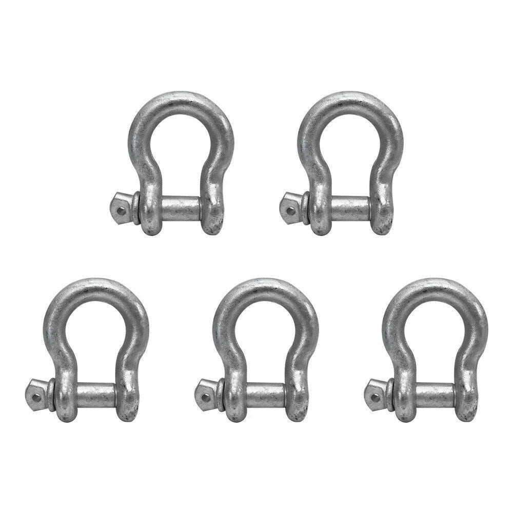Drop Forged 4000 Lbs D Ring 1/2" Screw Pin Anchor Shackle Galvanized