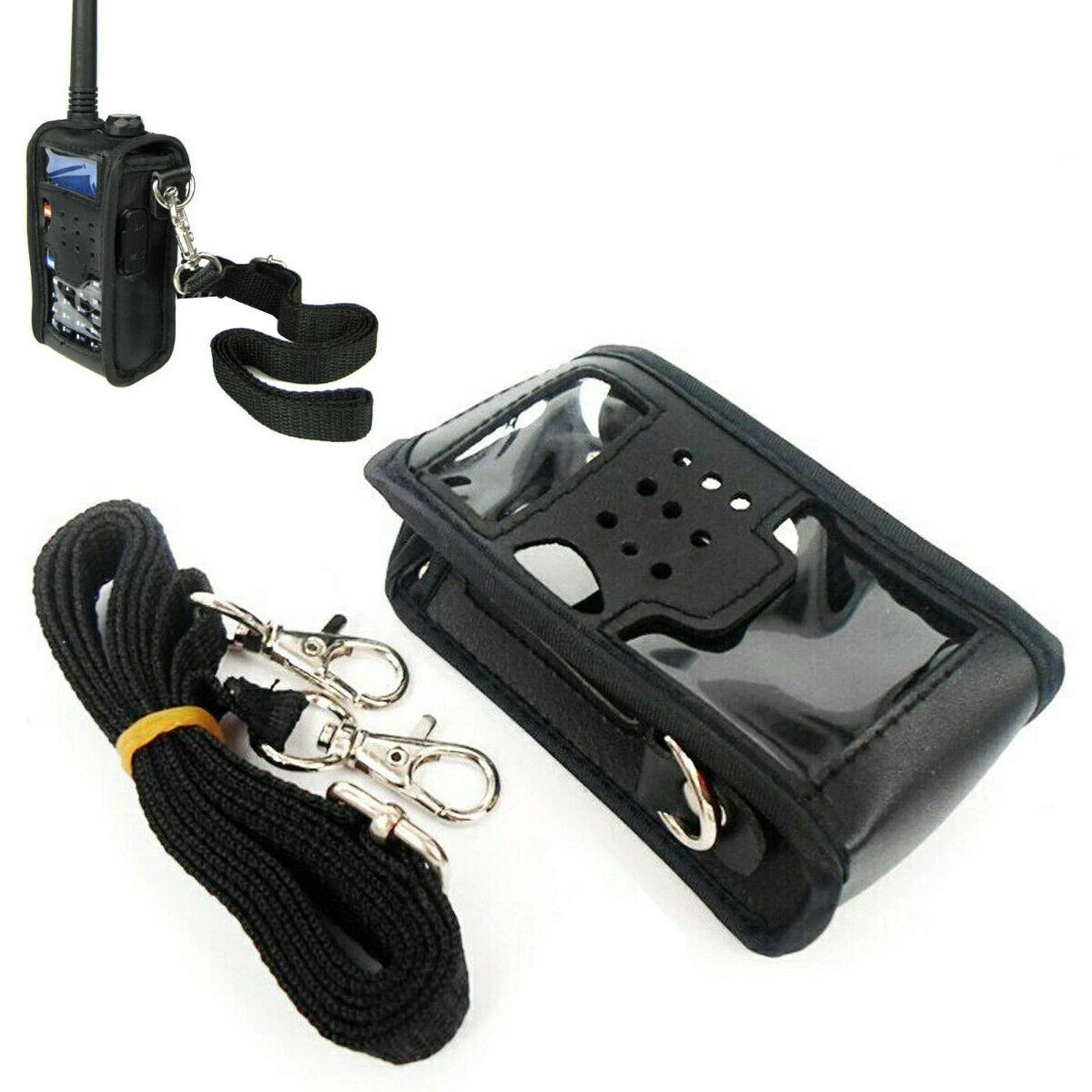 Leather Protective Case Storage Bag For Baofeng Uv-5r Uv-5rtp Gt-5r