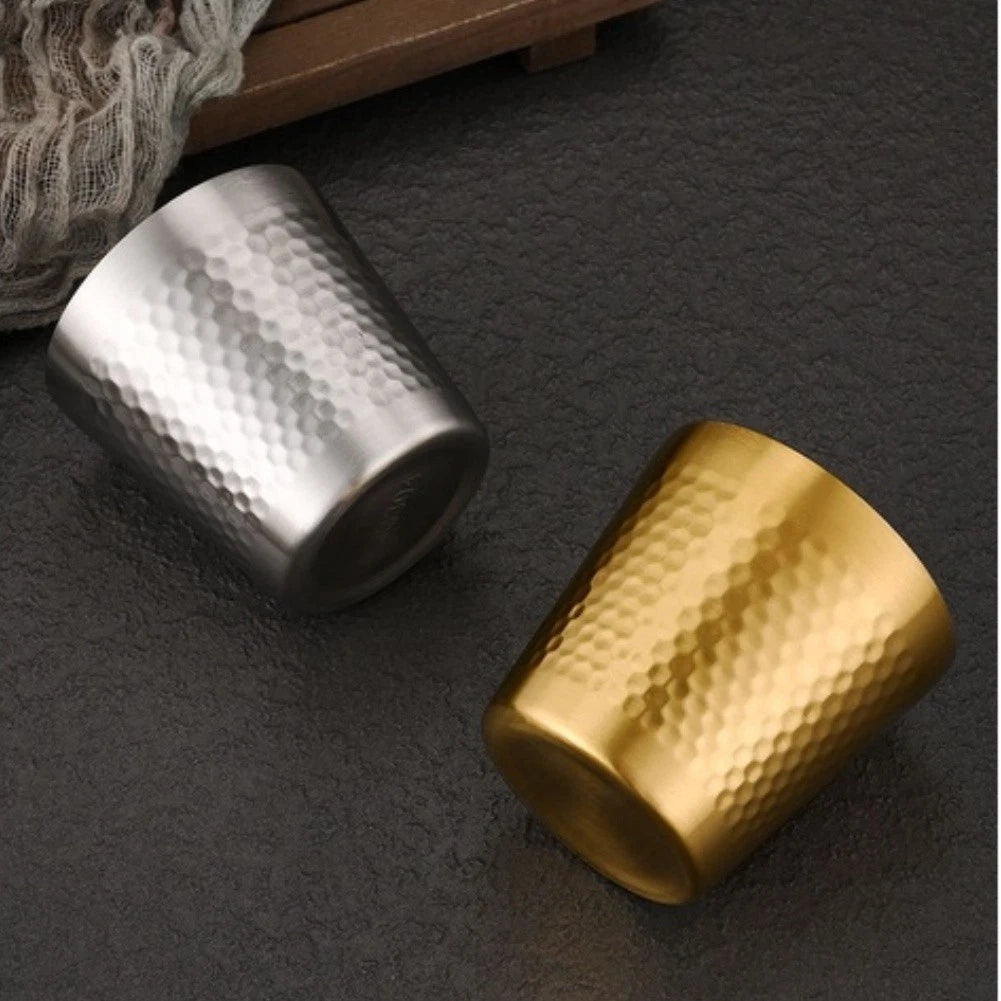 Double Wall 304 Stainless Steel Cup For Hot Cold Beverages Home