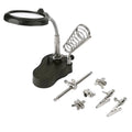 Third Hand Soldering Station W/ 2.5x & 5x Magnifier Led 360°