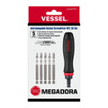 Vessel Interchangeable Ratchet Screwdriver Set