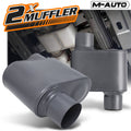 Race Performance 3" Offset Exhaust Mufflers