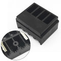 Secure Connection Black Electric Bike Battery Box Base With Low