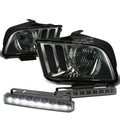 Smoked Housing Tinted Lens Heads+LED Fog Light Kit | Built Supply Co