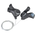 3x7 21-speed Bike Shifters W/optical Gear Display Left 3s Right 7s