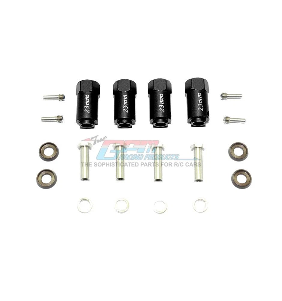 Gpm Aluminum Wheel Hex Hub Adapters 23mm Thick () Set: Trx-4 / Trx-6