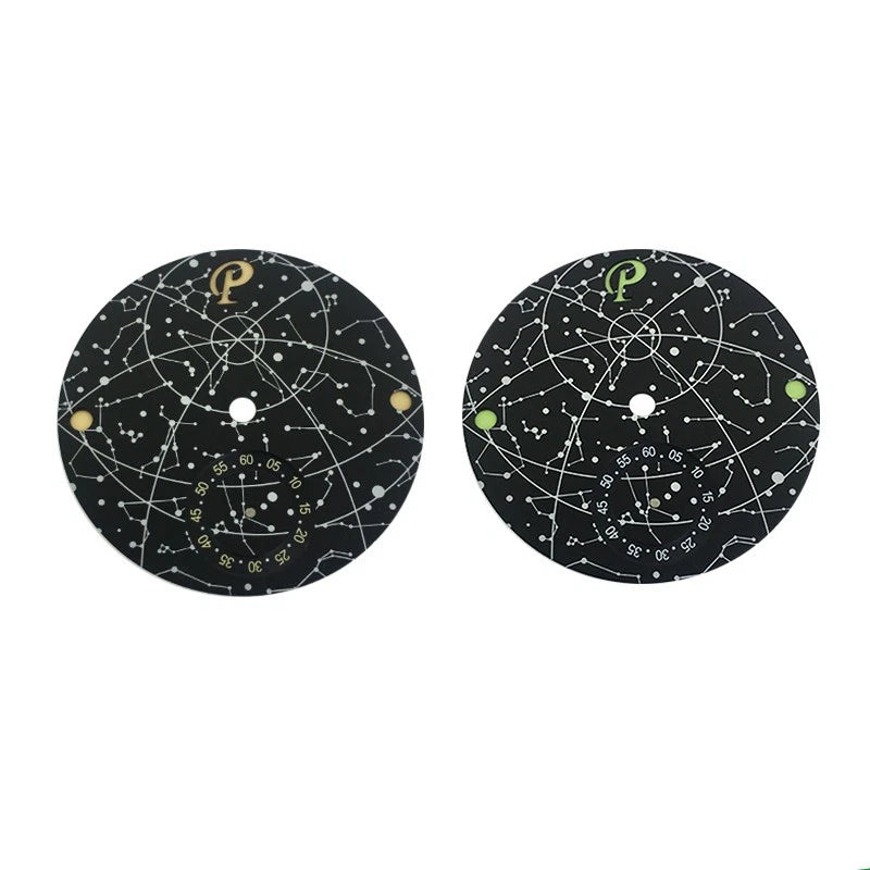 36mm New Watch Dial Plate Small Second At 6 For St3620 Eta 6498 Watch