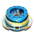 Nrg Aluminum Steering Wheel Quick Release Adapter Gen 2.5 Blue/neo