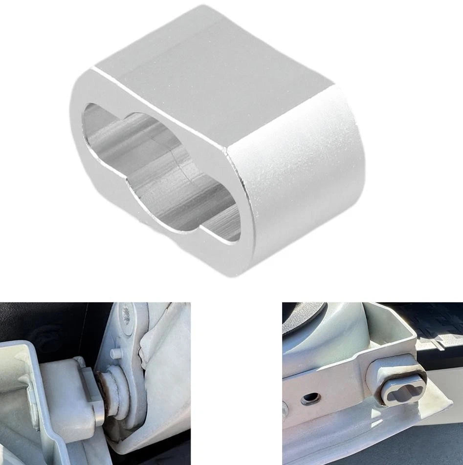 Hinge Replacement Parts Aluminum Bushing Diy Installation Crafted