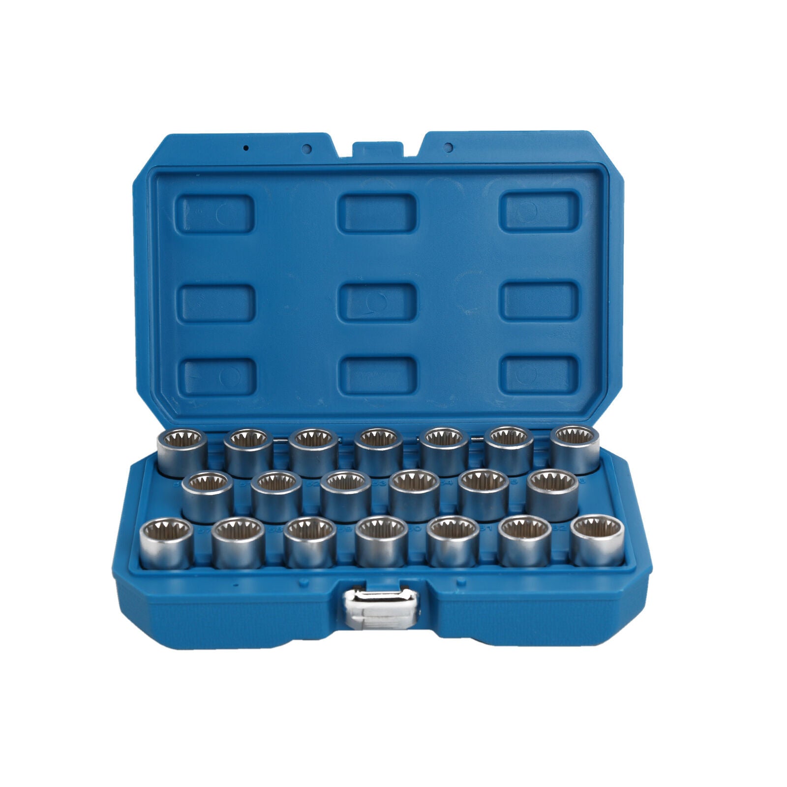 20pc OEM Spline Master Locking Wheel Nut Key Socket Set by Unbranded