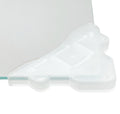 Glass Corner Protectors 3-4mm White Plastic x 4 to 500