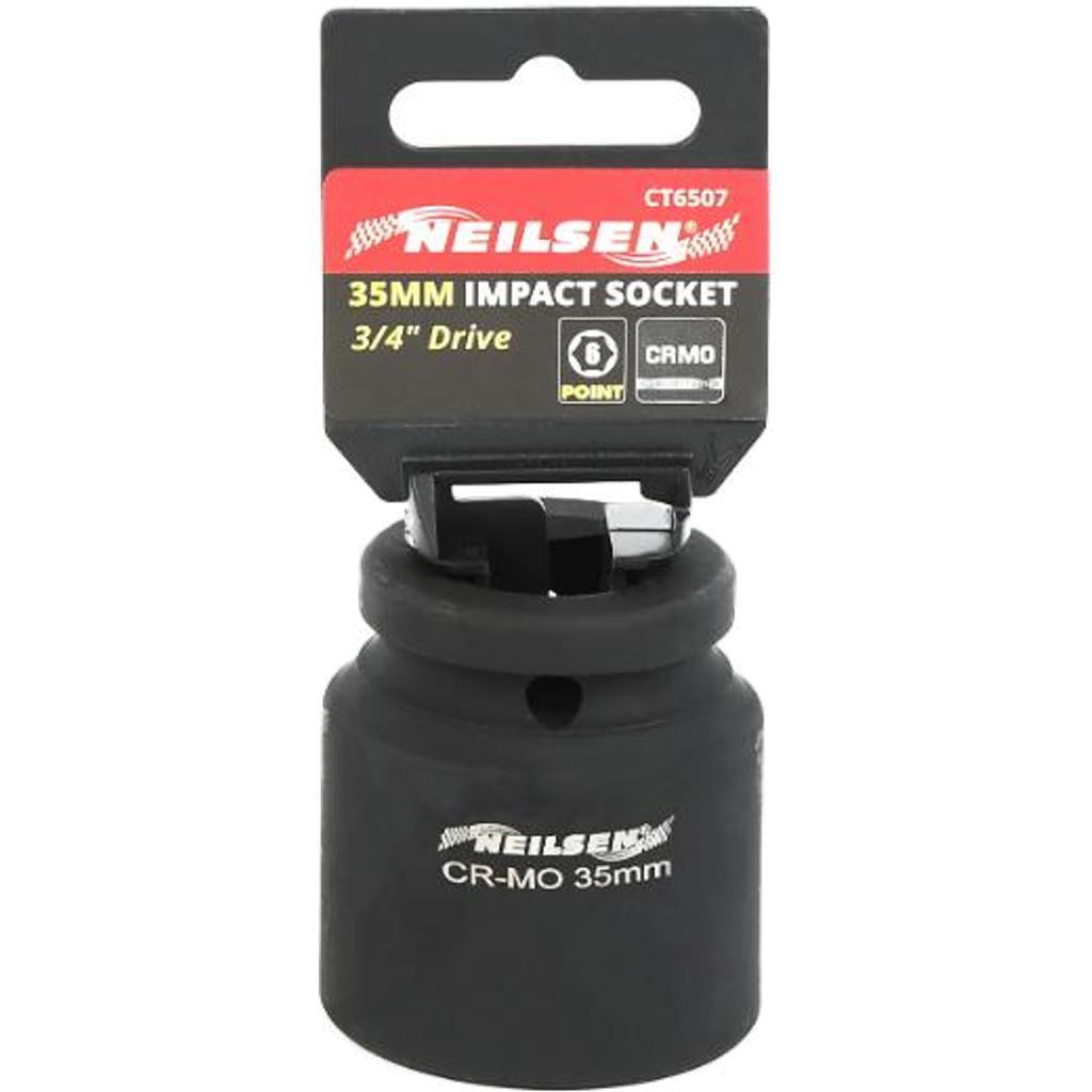 Neilsen 3/4" Drive Standard Impact Socket 35mm