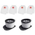 For Shark Iz862h Compatible Filter Set With Main And Foam Felt Filters