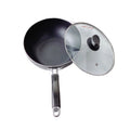 Nonstick Coating Deep Frying Pan Saute Pan With Lid, 10" Fry Pan,