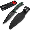 Mossy Oak 9.5-inch Hunting Knife W/sheath G10 Handle Full Tang Fixed