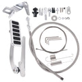 Street Hot Rod Racing Gas Pedal Throttle Brake W/ Throttle Cable &