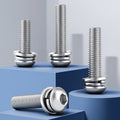 304 Stainless Steel Socket Screws & Washers M2.5-M8