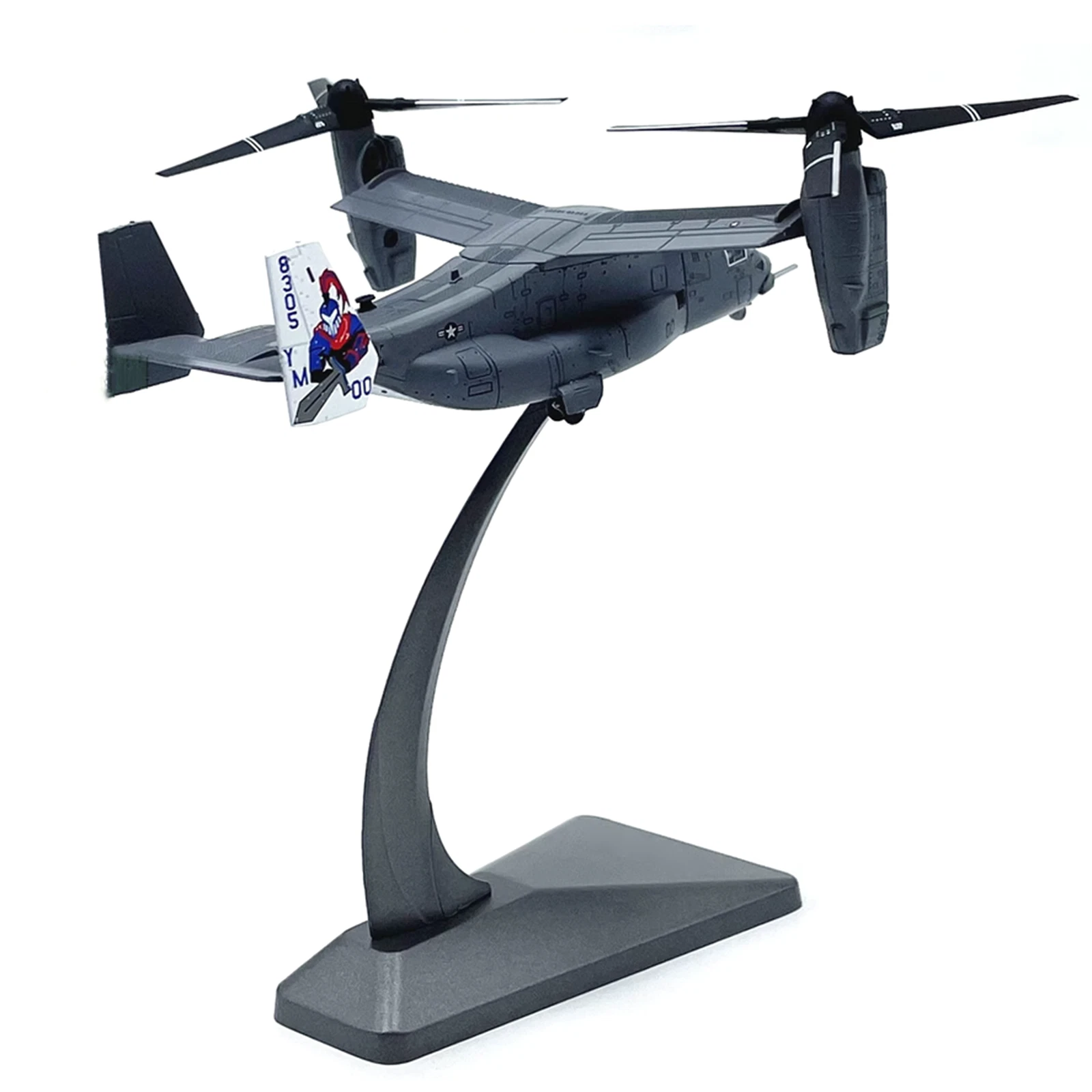 1/144 V22 Osprey Transport Helicopter Alloy Aircraft Model Plane