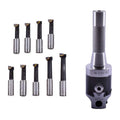 New R8 2inch Boring Head With 1/2" Carbide Tips Set | Built Supply Co