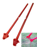 Lot Two 36" Rebar Bender #5 Grade 60 (5/8" Dia.) Capacity Light Duty