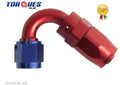 AN -10 (AN10 JIC AN 10) 120 Degree Fast Flow Hose Fitting