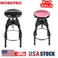 Workpro Heavy Duty Swivel Bar Stool Work Seat Hydraulic Shop Stool
