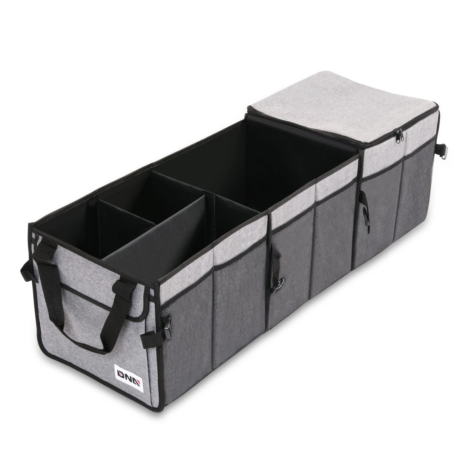 3-in-1 Xxl Trunk Collapsible Folding Food Delivery Storage Organizer