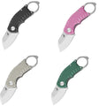 4" Folding Pocket Knife Tactical Liner Lock Clip Utility Knife Bottle