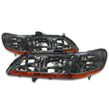 Fit 1998-2002 Honda Accord Pair Smoked Housing | Built Supply Co