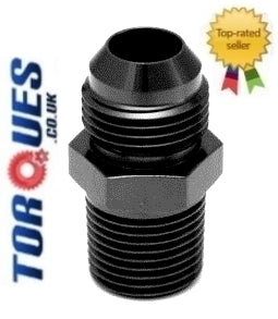 AN-6 to ORB-8 90 Degree ULTRAFLOW PTFE Hose Fitting by Unbranded