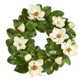 Spring Wreath 23" Artificial Flower Wreath Silk Floral For Front Door