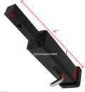 Tow Hitch Adapter 1-1/4" to 2" Extend Trailer Receiver Towing 11" Hitch Tool