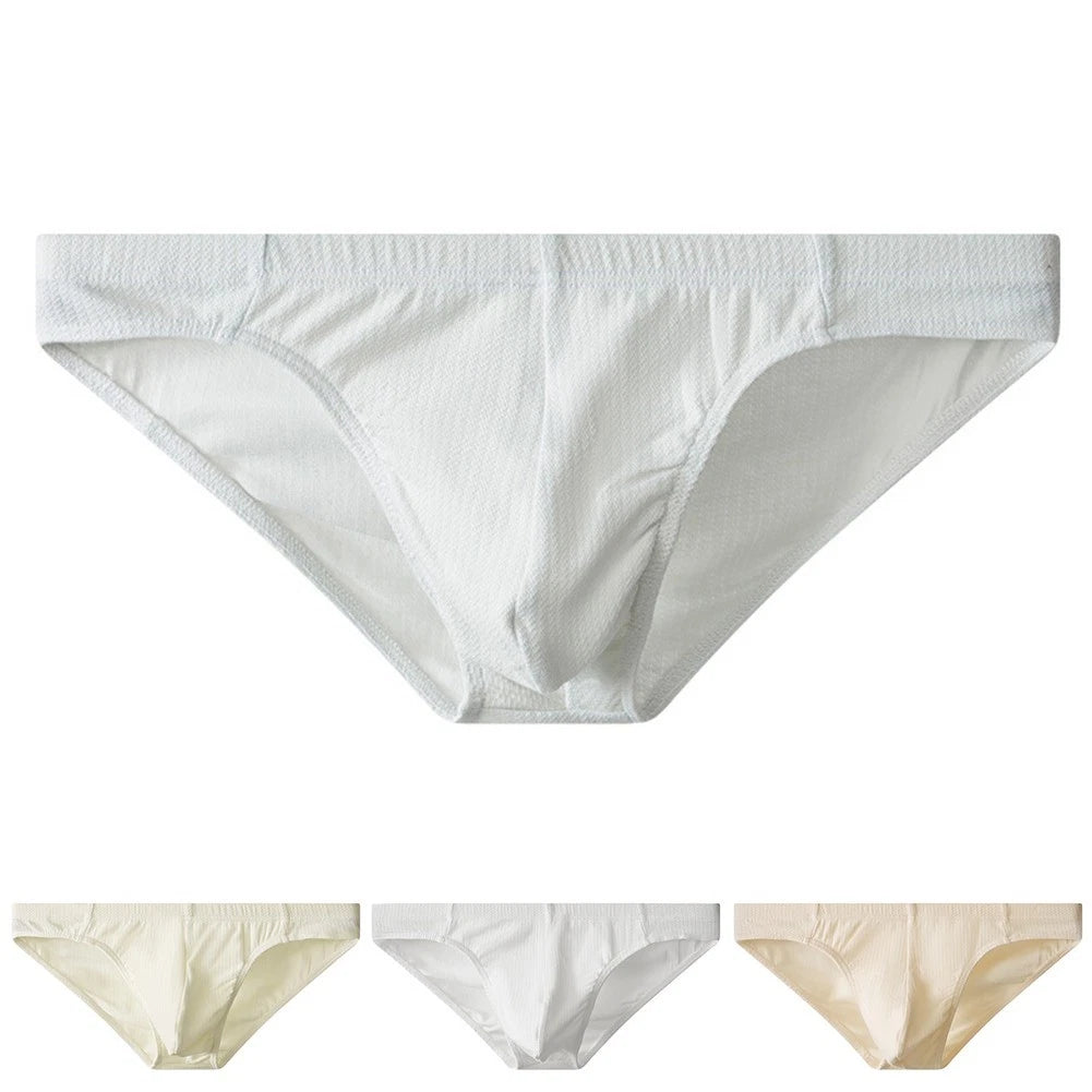 For Men Breathable Briefs Cotton Underpants Classic Theme Comfortable