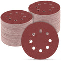 110x 5inch Sanding Disc 400 Grit Hook Loop 8-Hole Sandpaper Orbital